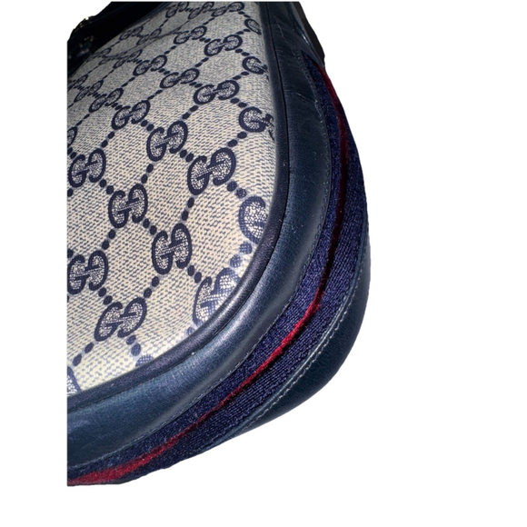 Gucci GG Web Boots Shoulder bag Vintage 1970’s Early 80’s - Picture 10 of 16